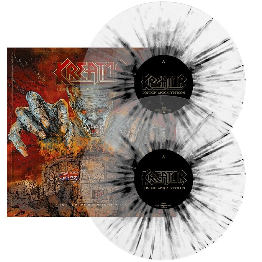 London Apocalypticon Clear Black Splatter Vinyl